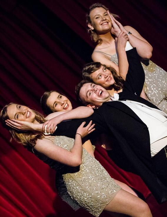 Hothouse Theatre ensemble in the Pyjama Girl