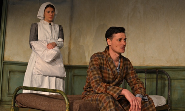 Emily Spowage and Joel Parry in War Stories at Re:play 2015